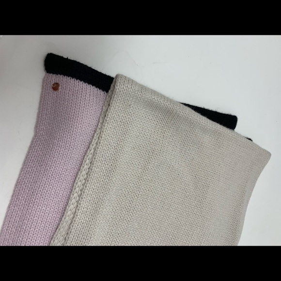 Kate spade newyork wool scarf wrap ballet/ merlot - Picture 8 of 9